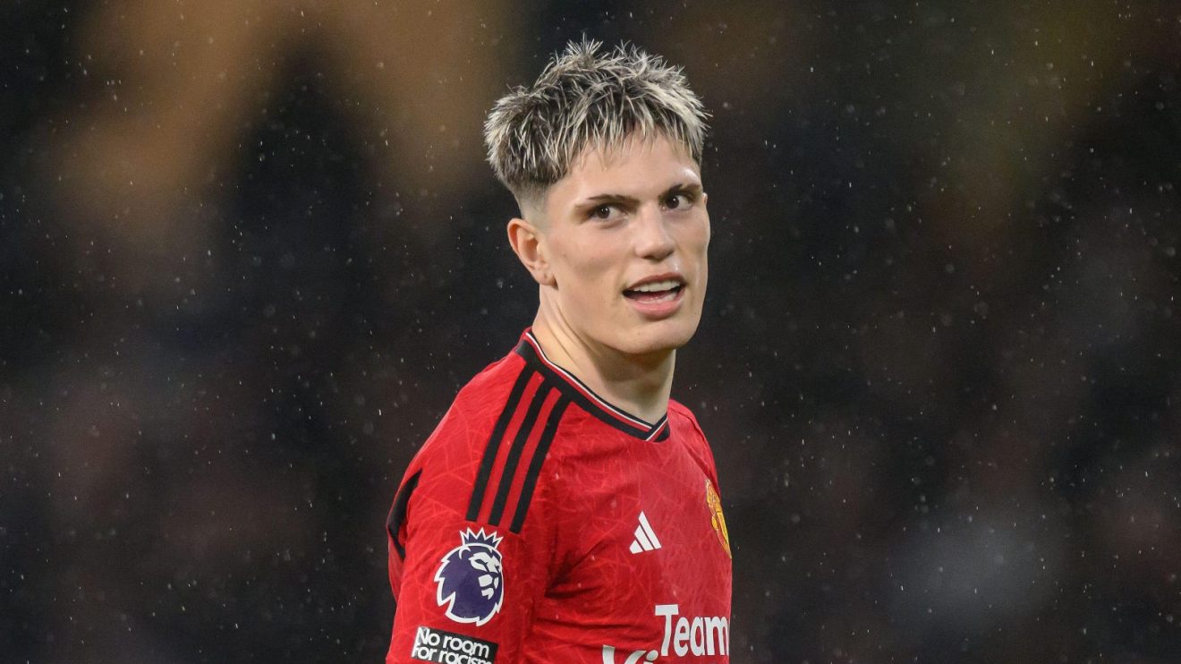 Man Utd winger Alejandro Garnacho