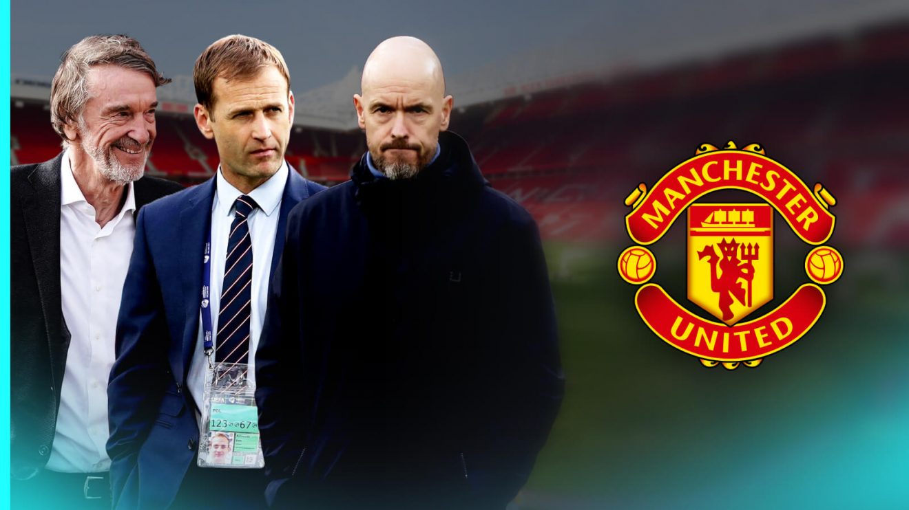 Man Utd co-owner Sir Jim Ratcliffe and Dan Ashworth