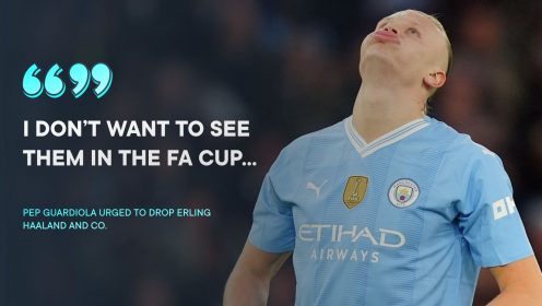 Guardiola told to drop ‘poor’ Haaland after Man City trio ‘asked’ to be subbed – ‘I’m astonished’