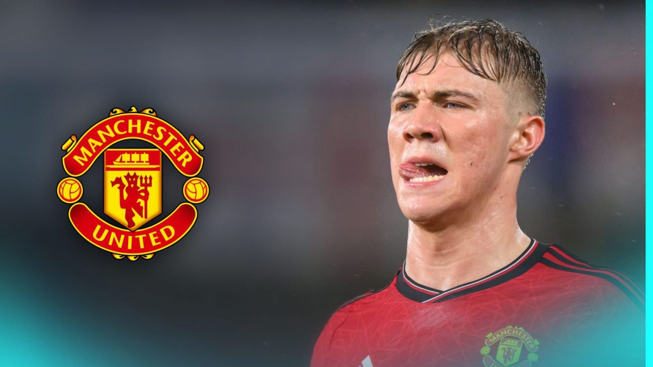 Manchester United striker Rasmus Hojlund