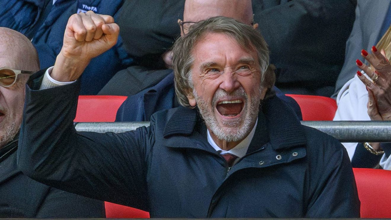 Man Utd co-owner Sir Jim Ratcliffe