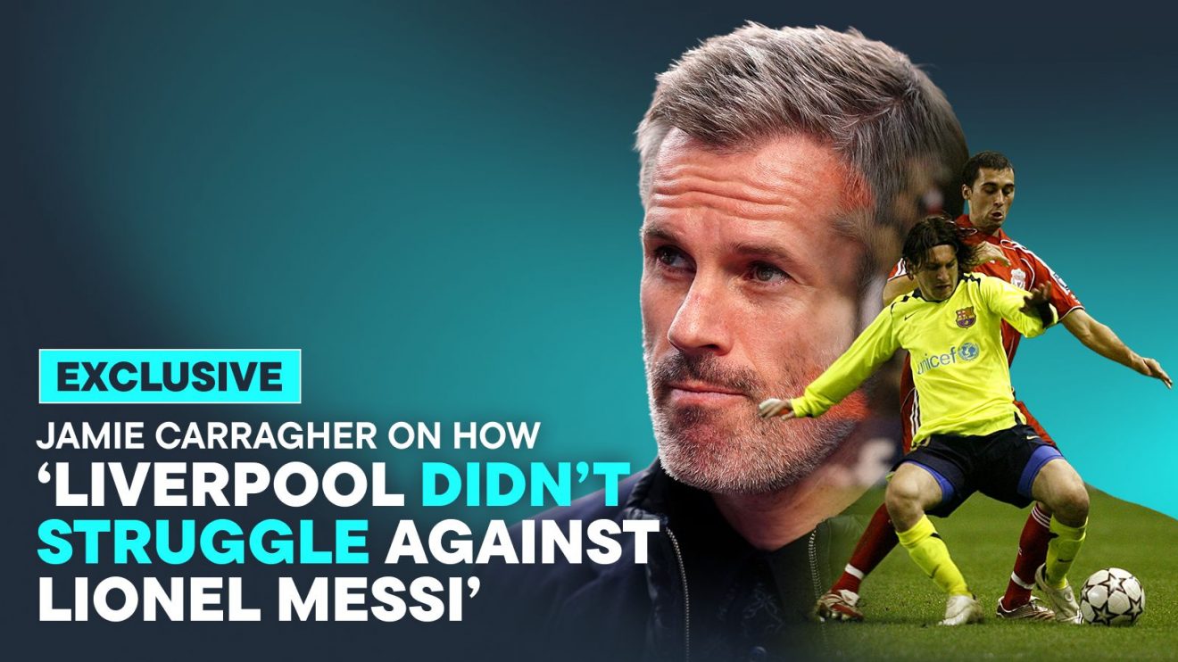 Former Liverpool defender Jamie Carragher discusses Barcelona legend Lionel Messi