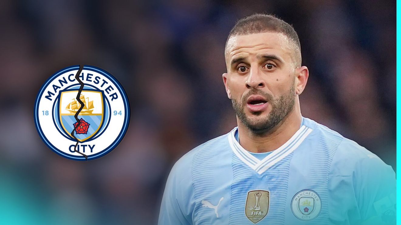 Man City defender Kyle Walker