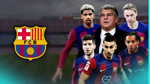 Four Barcelona players ‘on the block’ as ‘furious’ Laporta puts £86m Man Utd target ‘on market’