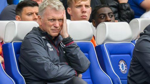 ‘Writing on the wall’ for Moyes at West Ham after blaming Rice for Chelsea hammering
