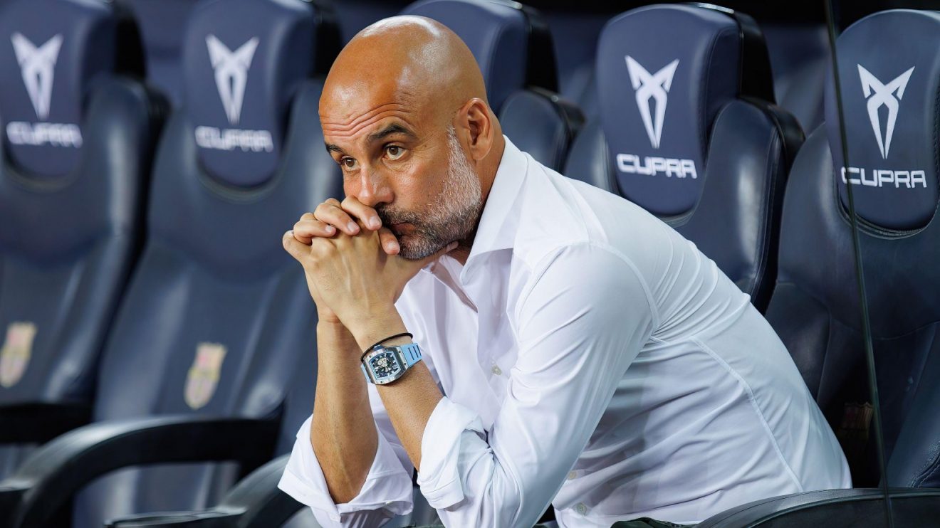 Man City boss Pep Guardiola