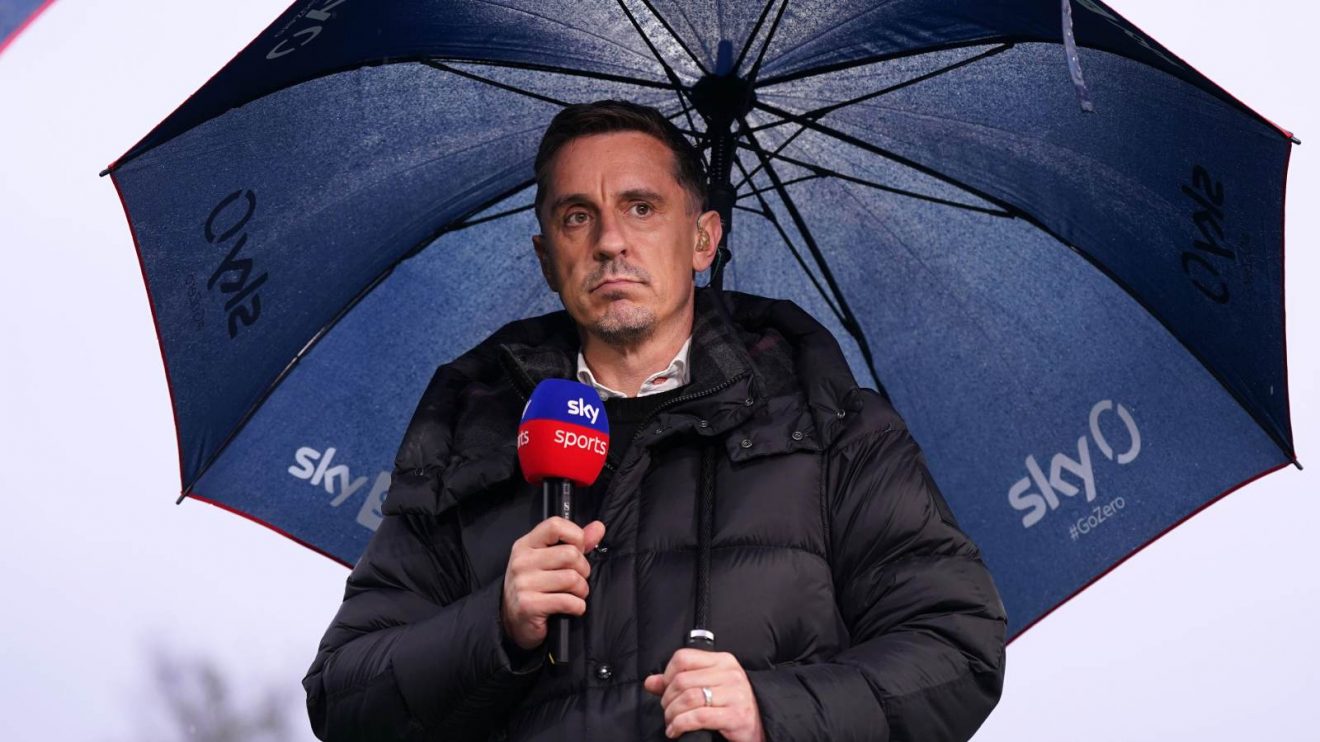 Man Utd legend Gary Neville on England during punditry duty for Sky Sports