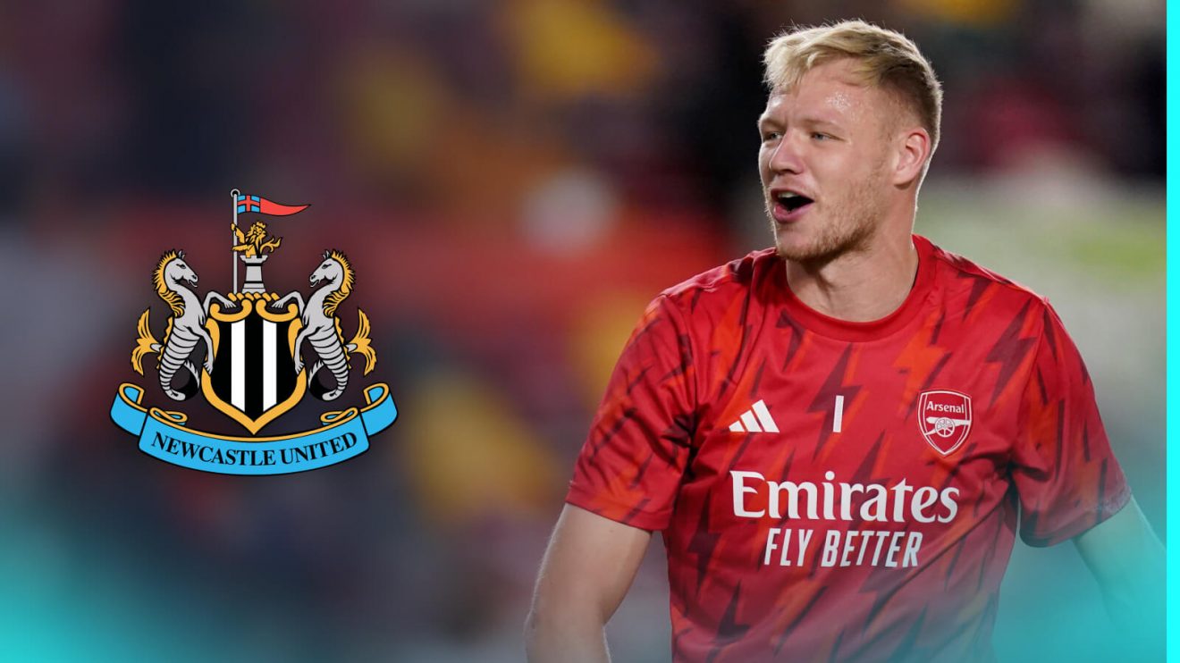 Arsenal goalkeeper Aaron Ramsdale