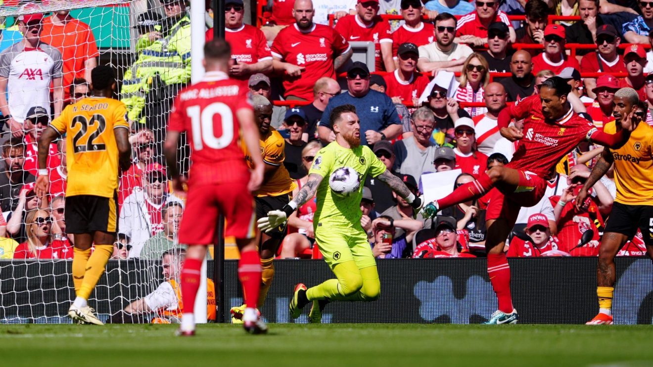 Jose Sa made 11 saves v Liverpool