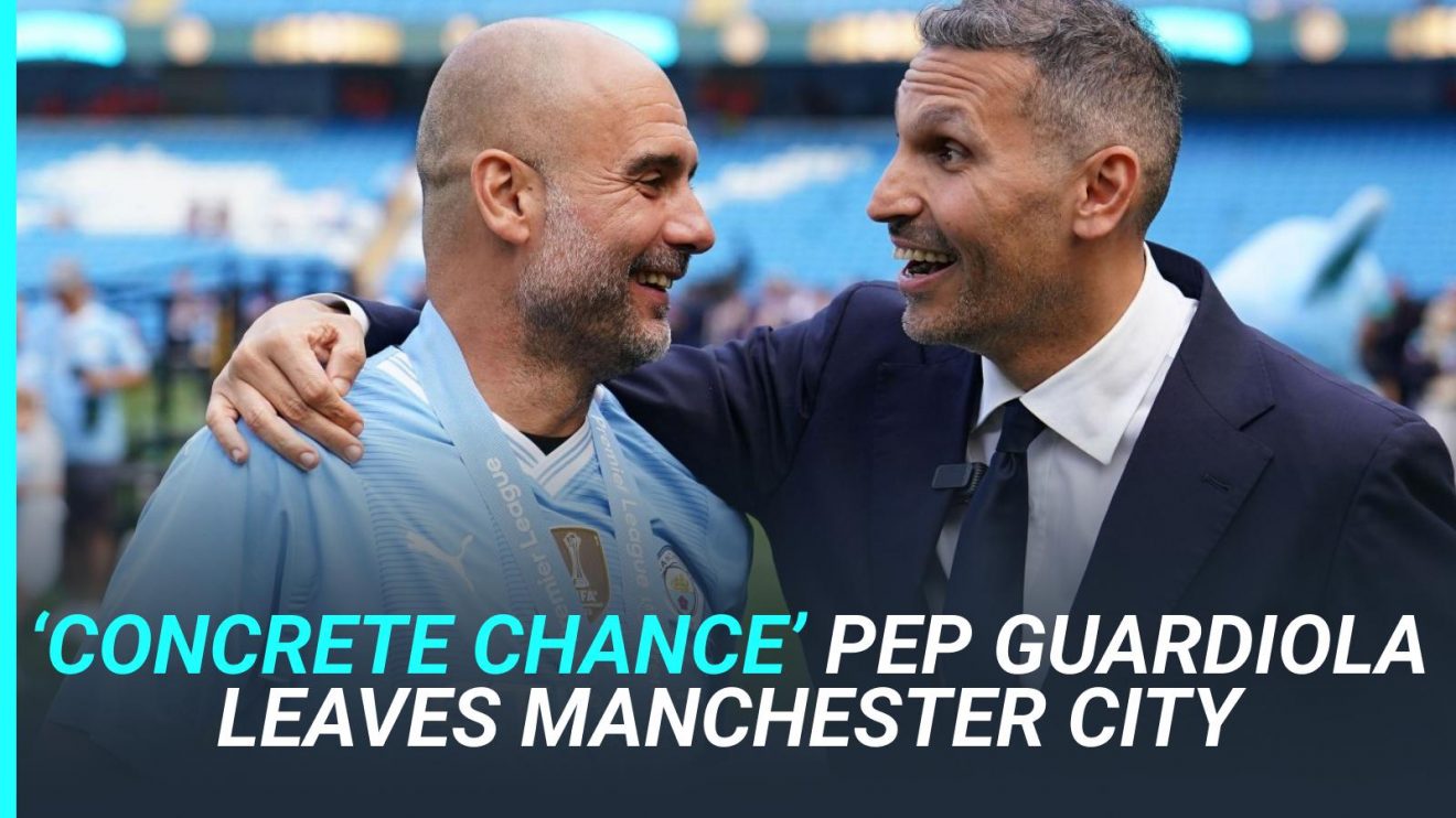 Pep Guardiola has been linked with a Man City exit