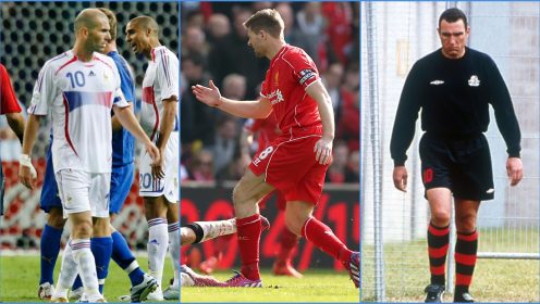 Ten of the most appalling acts of violence ever committed on a football pitch, including Gerrard and Cantona