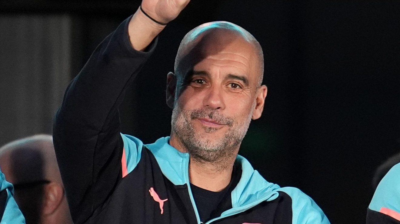 Man City boss Pep Guardiola