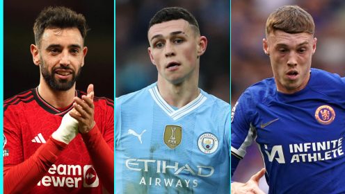 Official Player of the Year awards as Bruno Fernandes and Phil Foden crowned