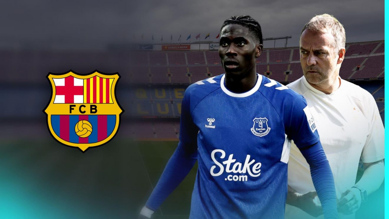 Amadou Onana could be Hansi Flick's first signing as Barcelona manager