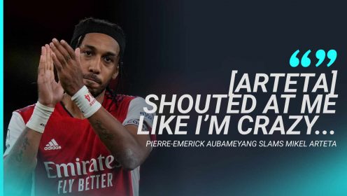 Aubameyang slams Arteta while explaining Arsenal exit – ‘he shouted at me like I’m crazy’