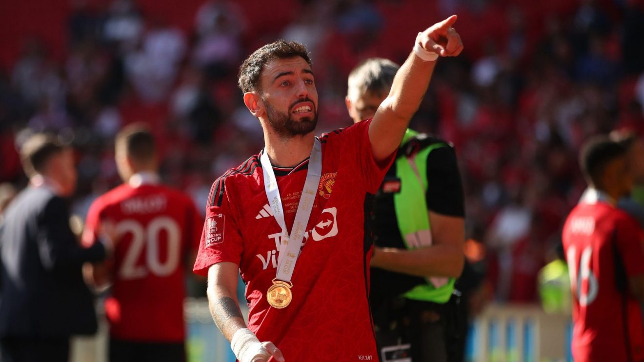 Man Utd captain Bruno Fernandes