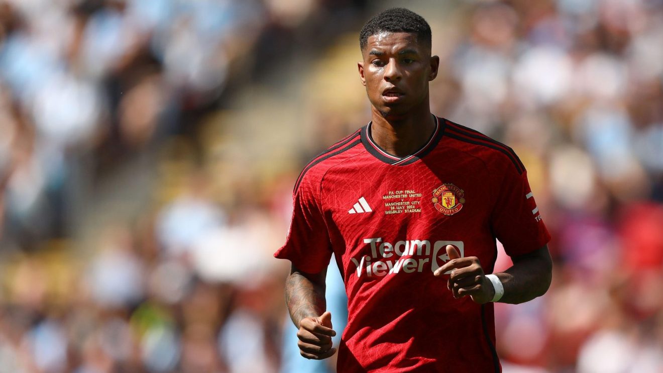 Man Utd forward Marcus Rashford