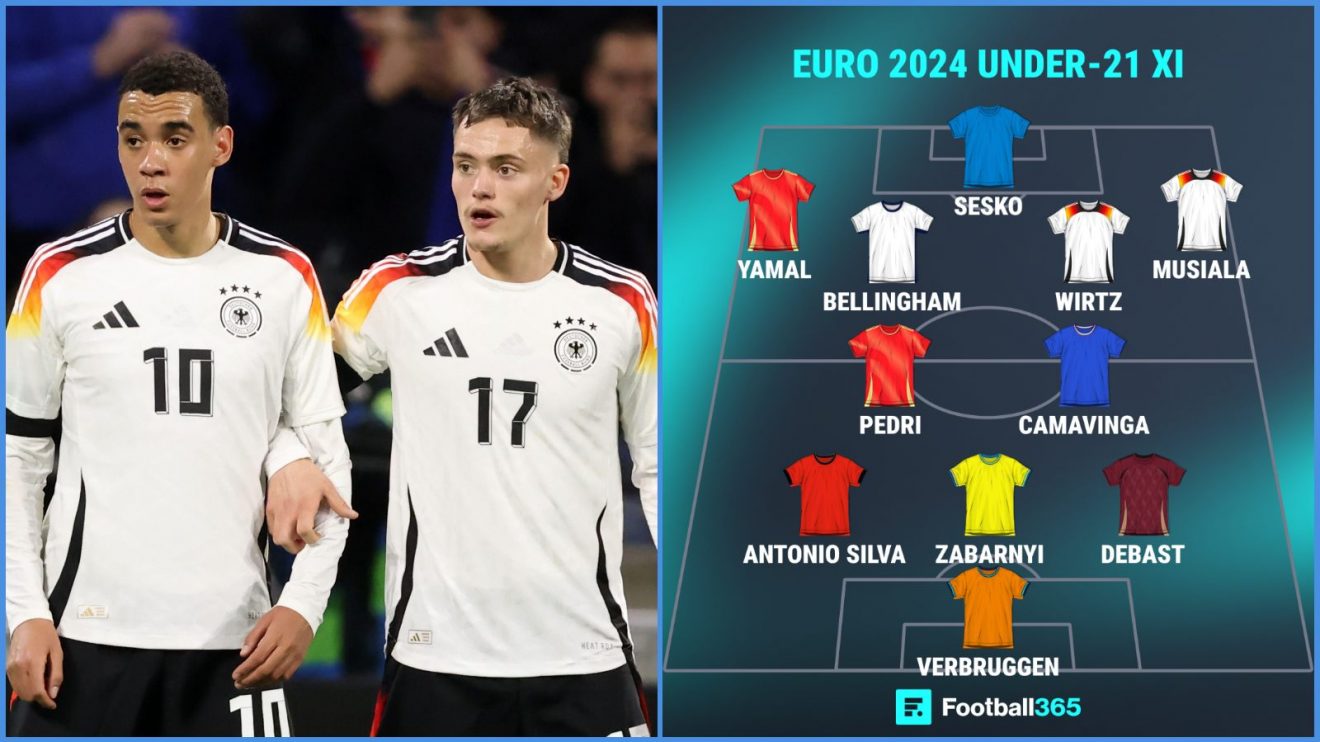 Jamal Musiala and Florian Wirtz make our Euro 2024 under-21 XI