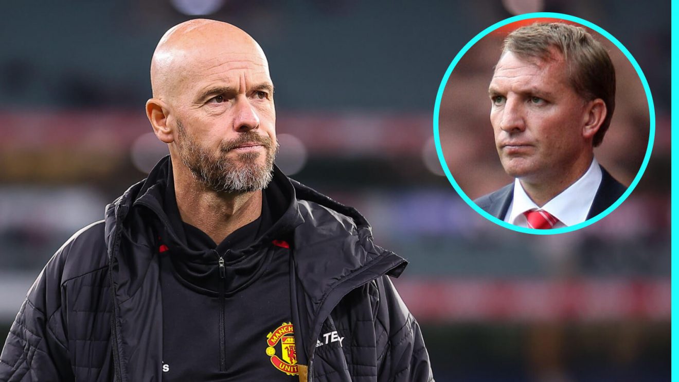 Erik ten Hag and Brendan Rodgers