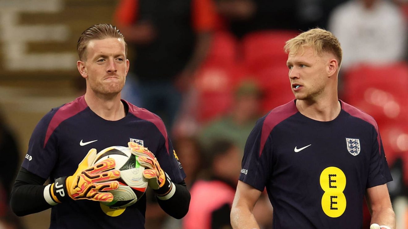 Aaron Ramsdale, Jordan Pickford, England