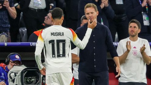 Nagelsmann has Liverpool, Manchester United ‘decision from the heart’ justified by Musiala