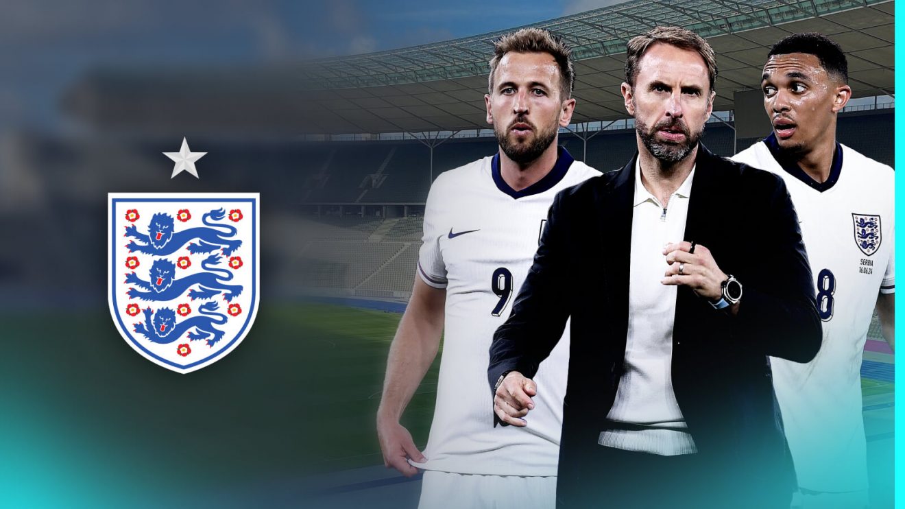 Gareth Southgate, Harry Kane and Trent Alexander-Arnold