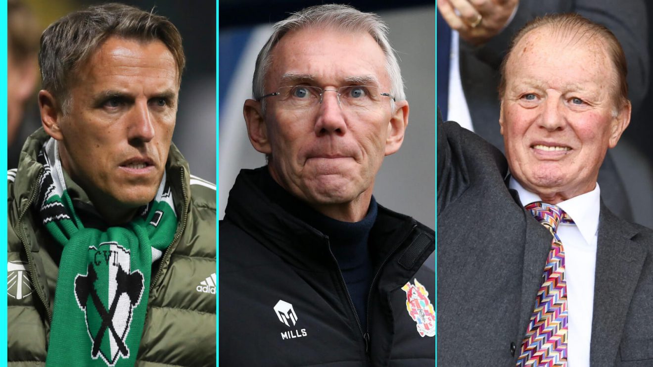 England managers