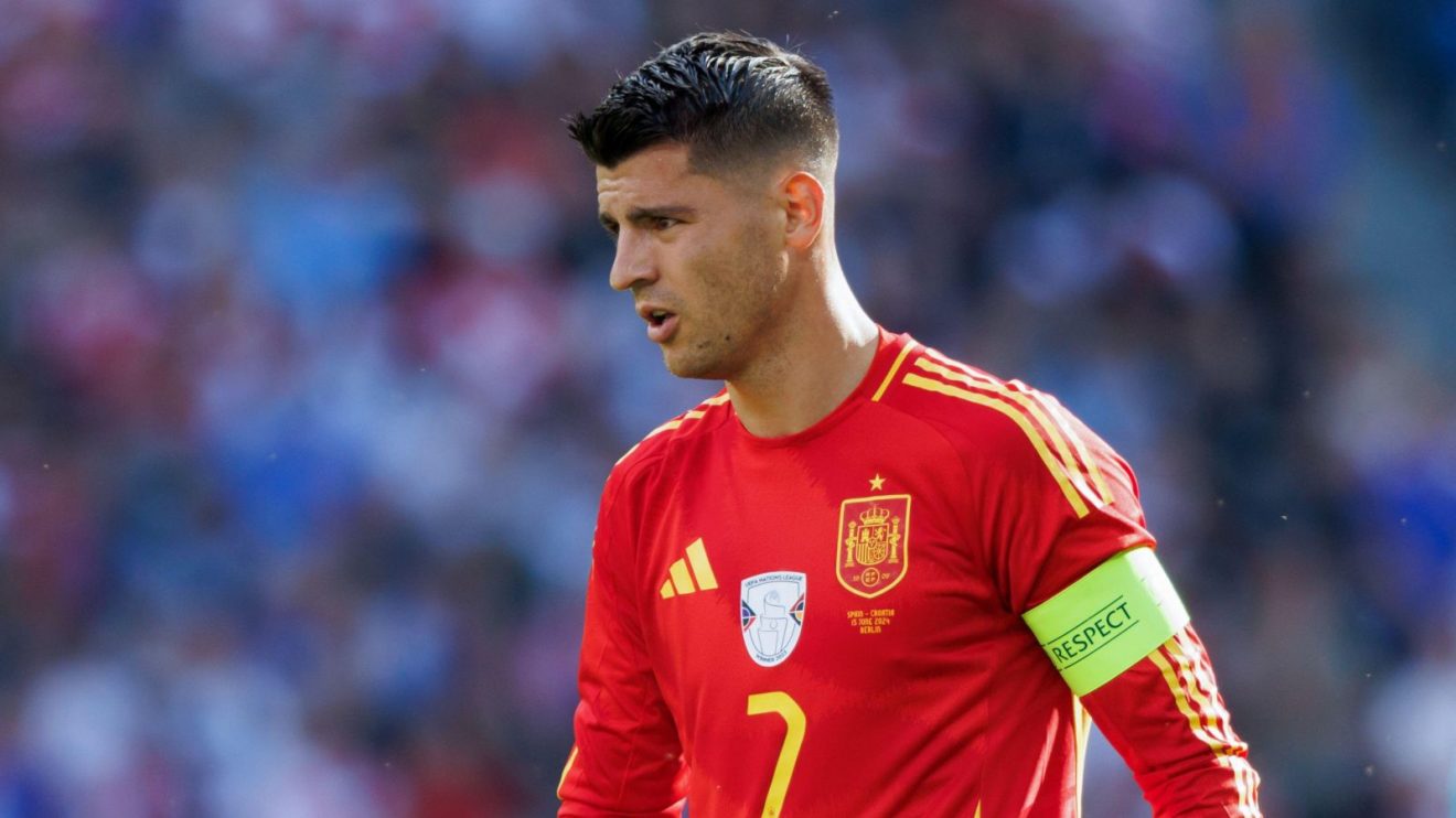 Alvaro Morata Spain Man Utd