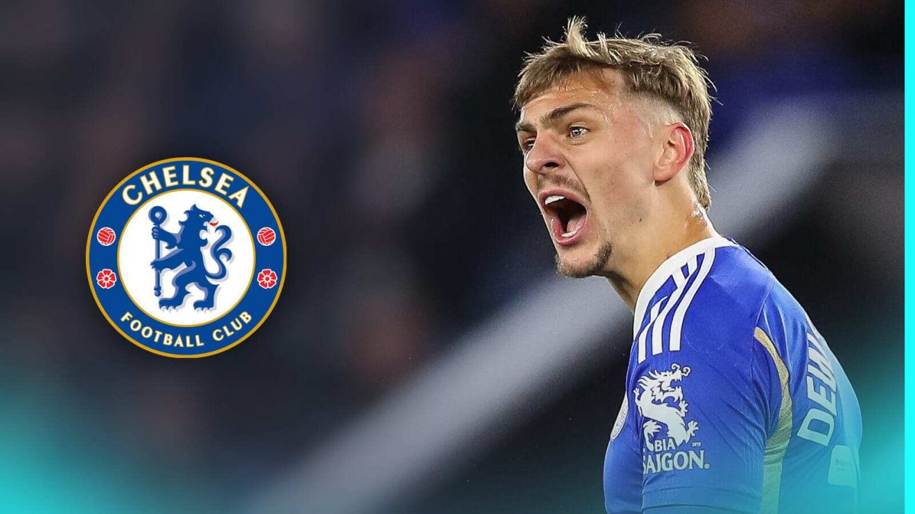 Chelsea-bound midfielder Kiernan Dewsbury-Hall shouts during a match