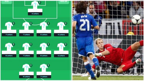 F36Skive: Name the England team Panenka-d by Pirlo at Euro 2012