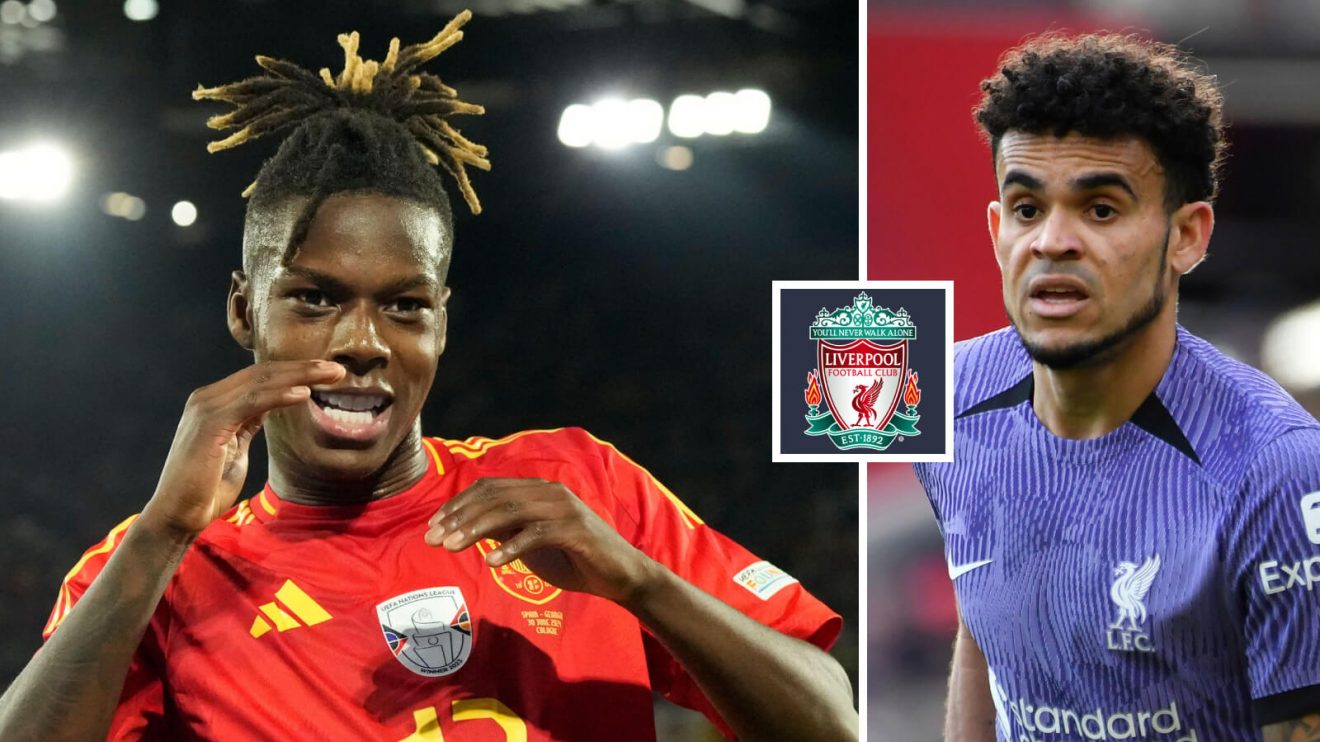 Liverpool transfer target Nico Williams