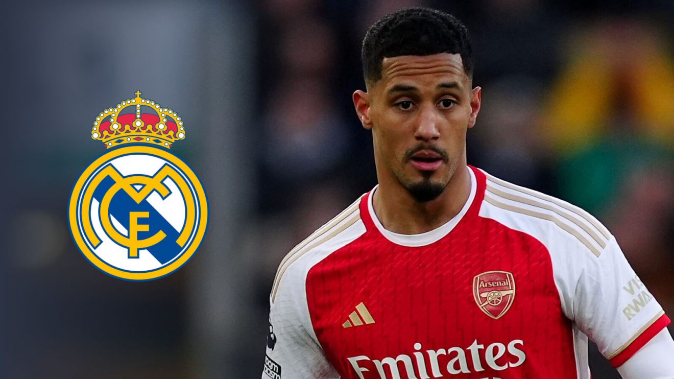 Arsenal defender William Saliba