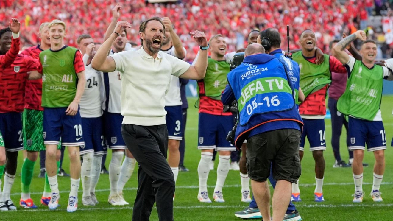 England boss Gareth Southgate