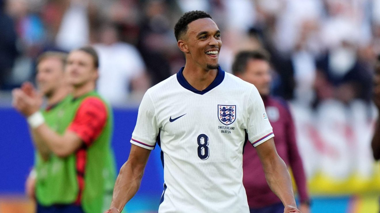 England defender Trent Alexander-Arnold
