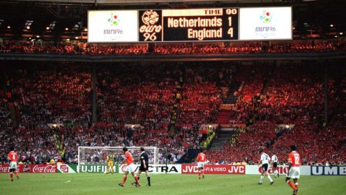 F36Skive: Name the England XI that thrashed the Netherlands 4-1 at Euro 96…
