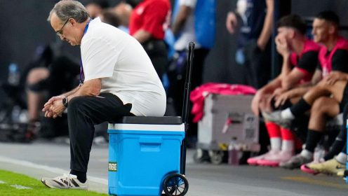 Marcelo Bielsa marrying his risk-rich vision with traditional Uruguay cynicism