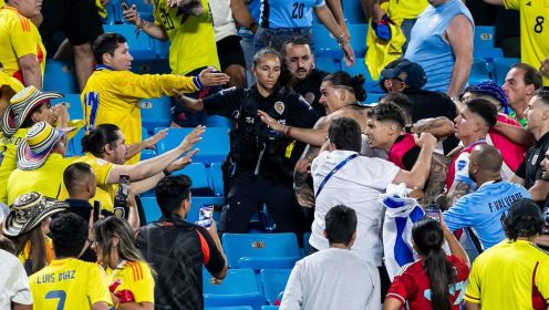Liverpool star Darwin Nunez could face lengthy ban for clash with fans after Uruguay defeat