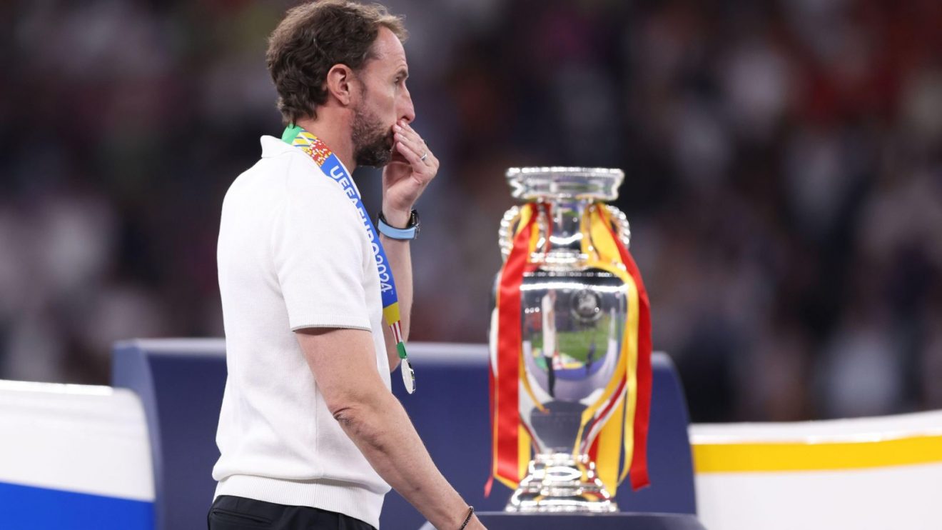 England manager Gareth Southgate after losing the Euro 2024 final
