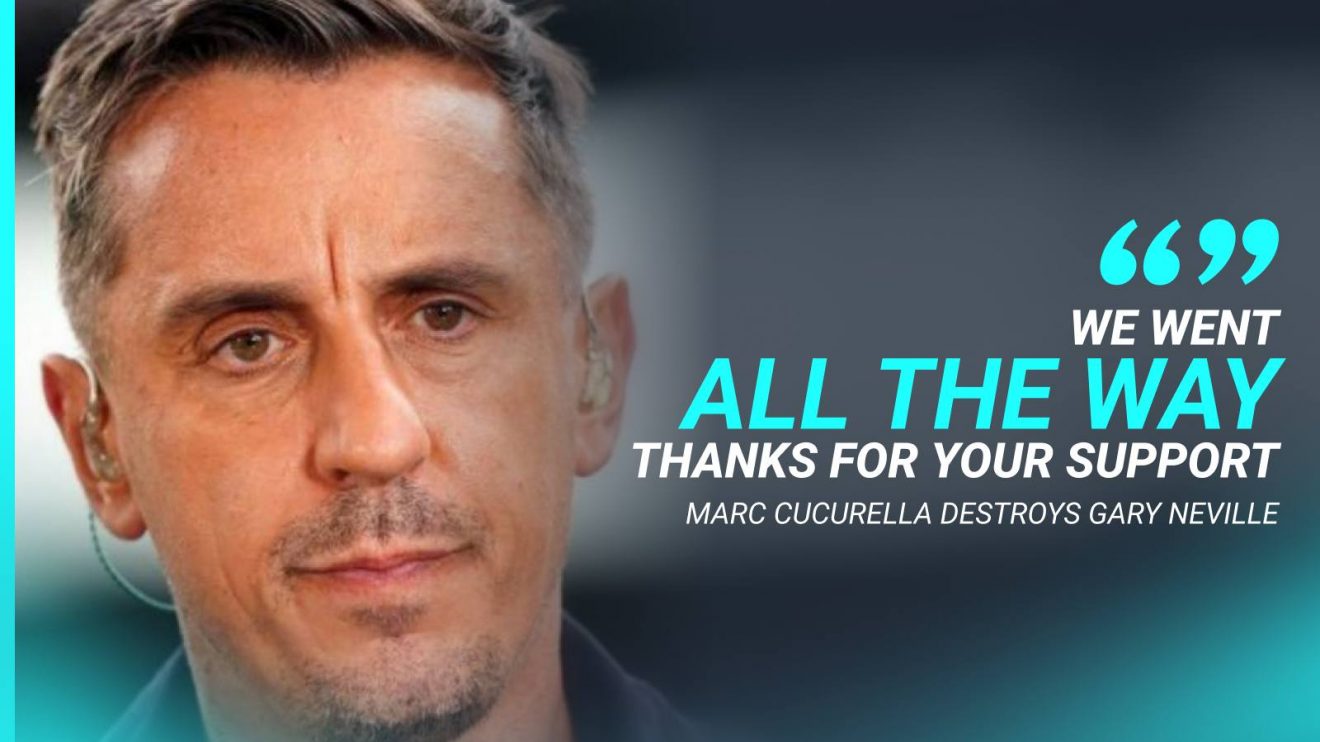 Marc Cucurella thanks Gary Neville for his "support" after Spain win Euro 2024