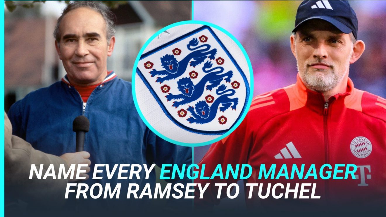 Sir Alf Ramsey and Thomas Tuchel.