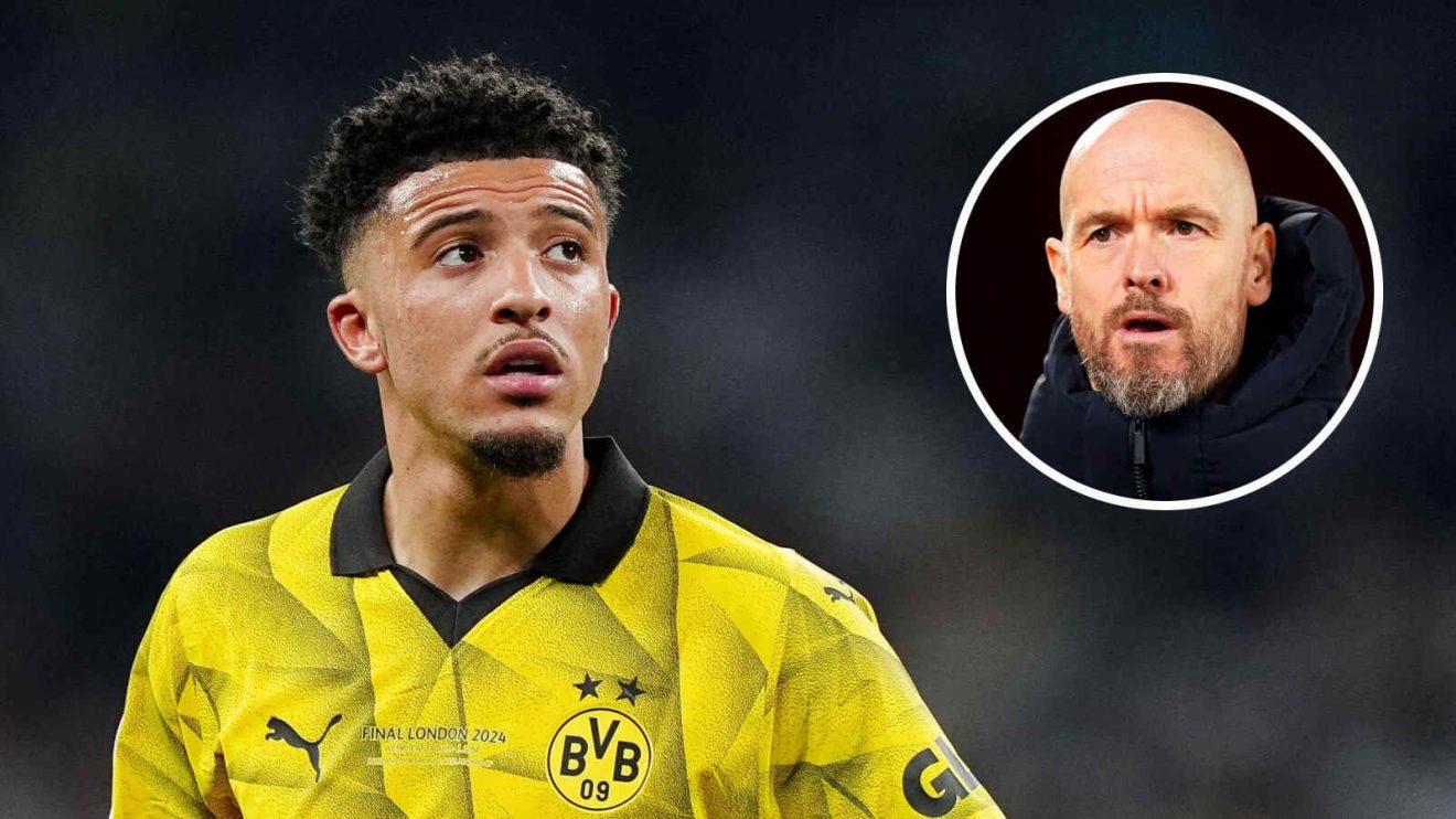 Jadon Sancho and Erik ten Hag have seemingly buried the hatchet