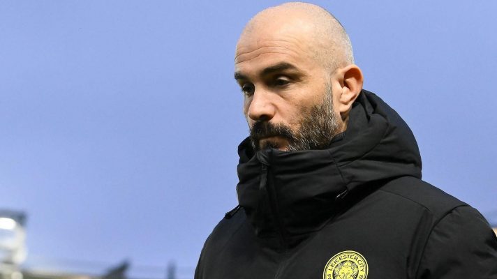 New Chelsea head coach Enzo Maresca looks dejected after a match