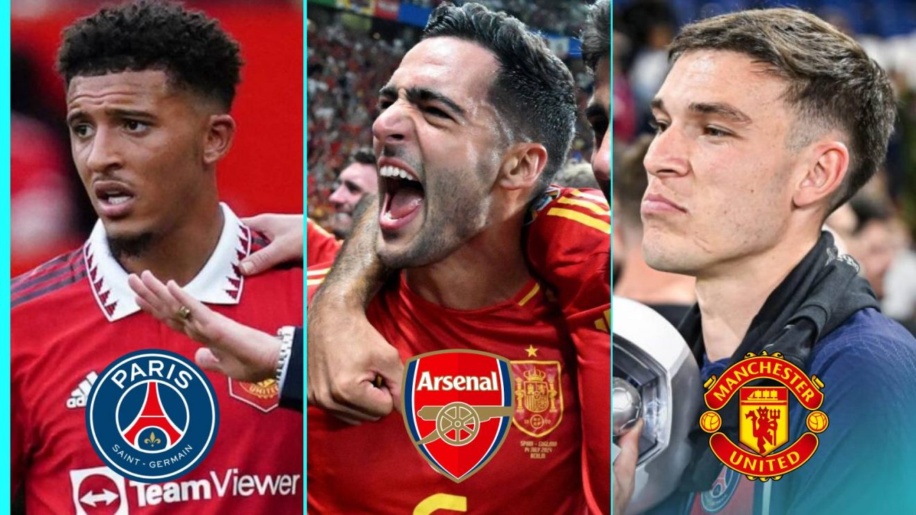 Jadon Sancho, Mikel Merino and Manuel Ugarte should all move clubs this summer