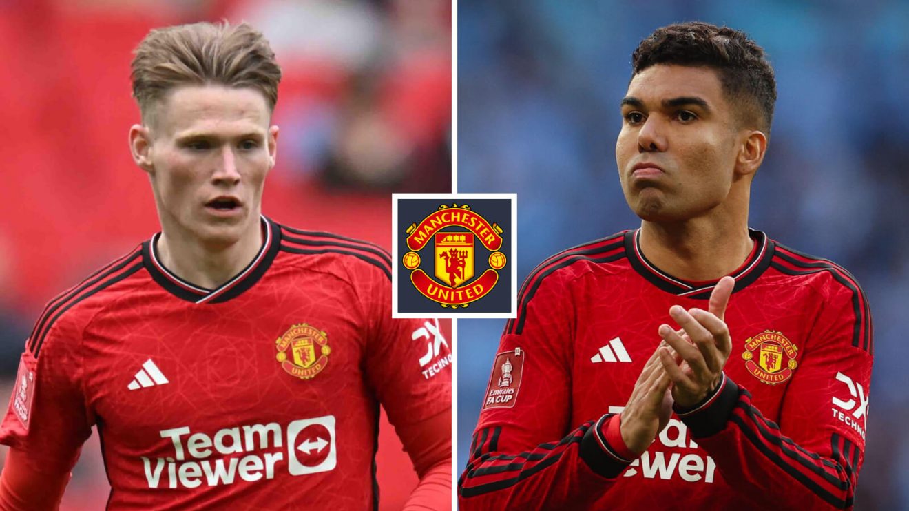 Man Utd duo Scott McTominay and Casemiro