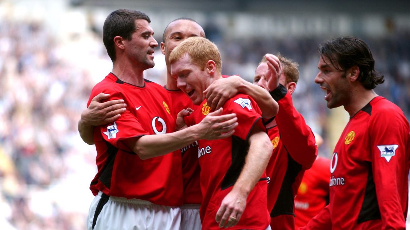 Paul Scholes and Roy Keane for Man Utd