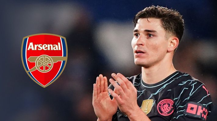 Arsenal transfer target Julian Alvarez