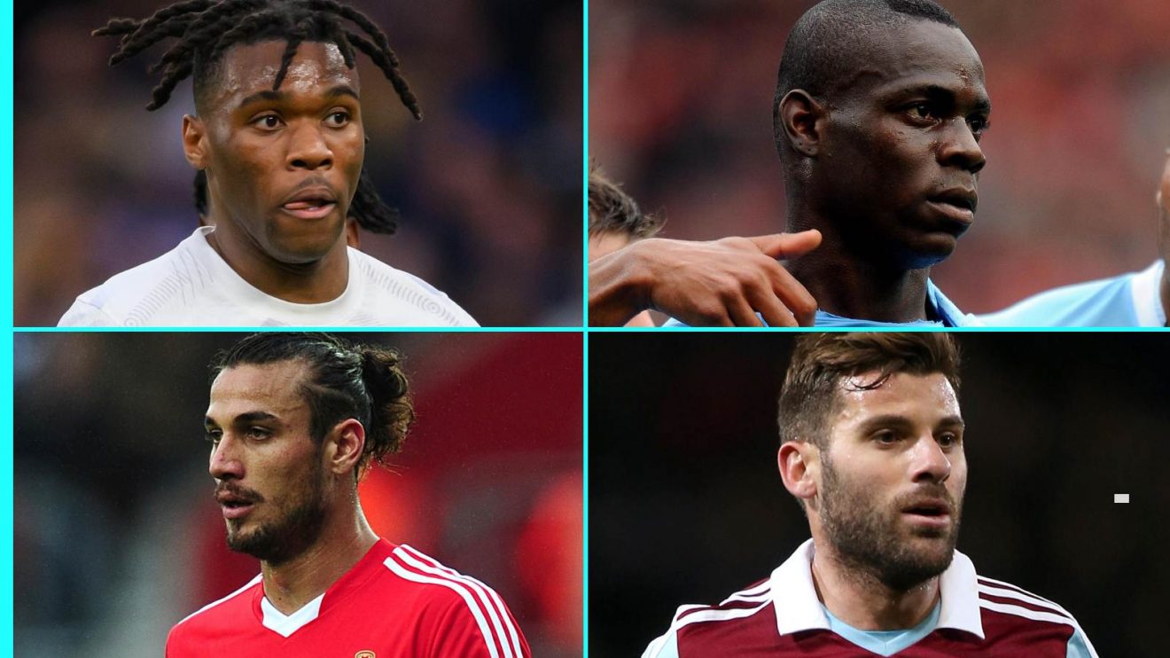 Italian Premier League signings from Serie A Destiny Udogie, Mario Balotelli, Dani Osvaldo and Antonio Nocerino