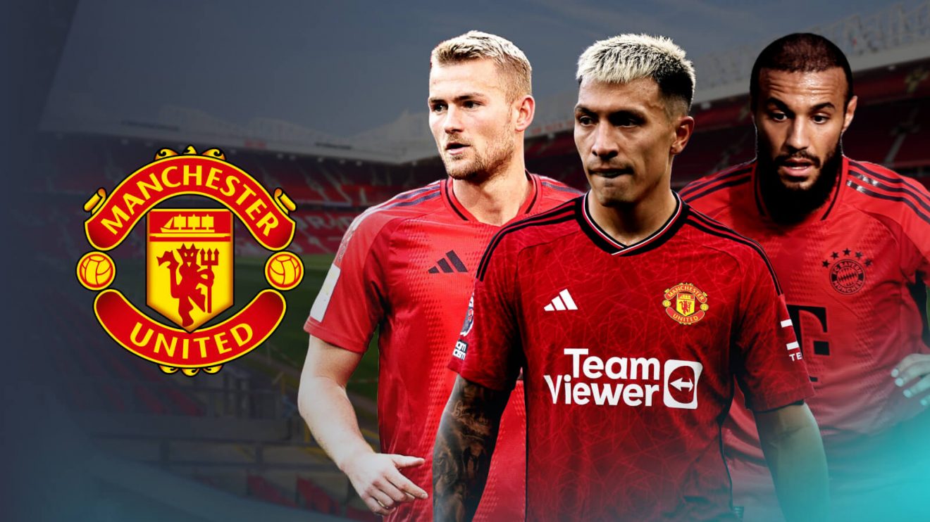 Lisandro Martinez, Matthijs de Ligt, Noussair Mazraoui, Manchester United