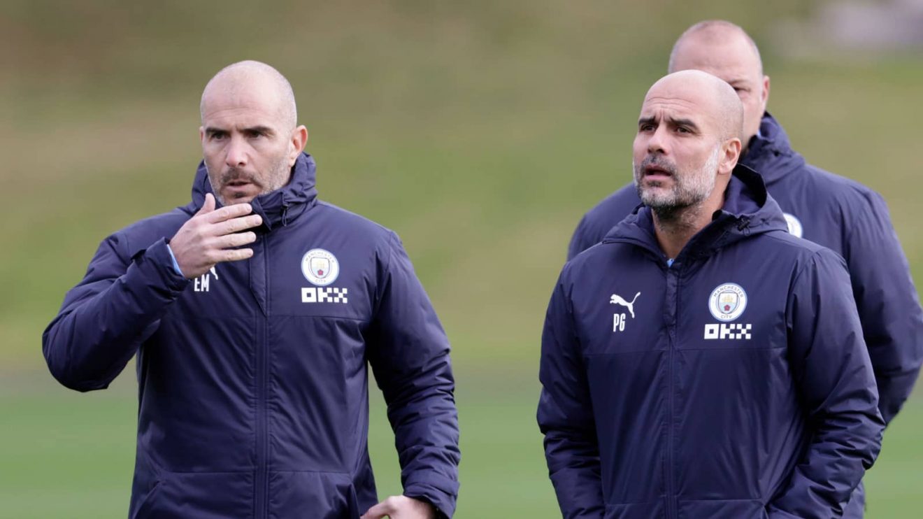 Pep Guardiola, Enzo Maresca, Manchester City, October 2022