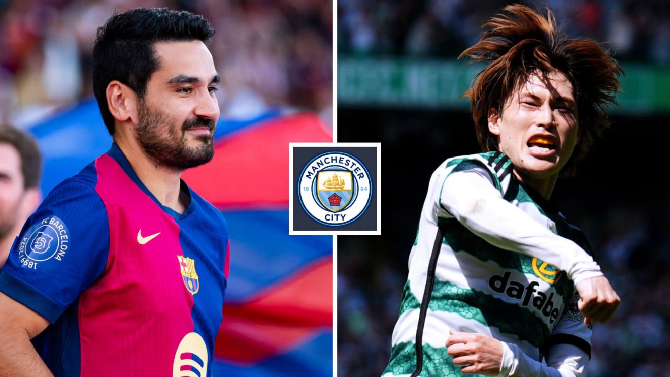 Man City transfer targets Ilkay Gundogan and Kyogo Furuhashi